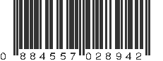 UPC 884557028942