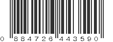 UPC 884726443590