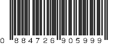 UPC 884726905999