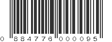 UPC 884776000095