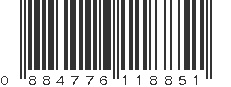 UPC 884776118851