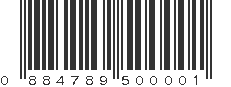 UPC 884789500001