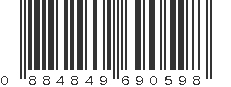 UPC 884849690598