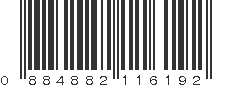 UPC 884882116192