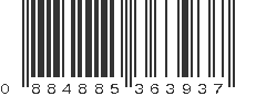 UPC 884885363937