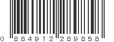 UPC 884912289858