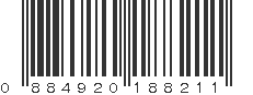 UPC 884920188211