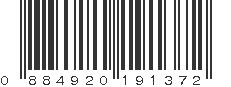 UPC 884920191372