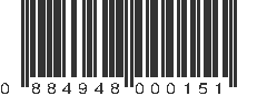 UPC 884948000151