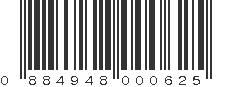 UPC 884948000625