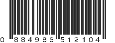 UPC 884986512104