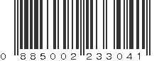 UPC 885002233041