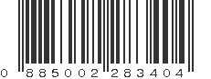 UPC 885002283404