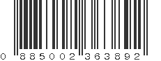 UPC 885002363892