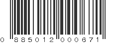 UPC 885012000671