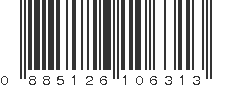 UPC 885126106313