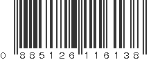 UPC 885126116138