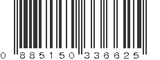 UPC 885150336625