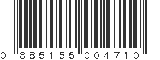 UPC 885155004710