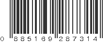 UPC 885169287314
