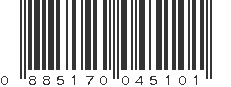UPC 885170045101