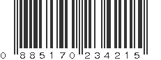 UPC 885170234215