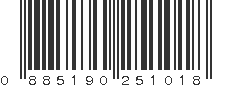 UPC 885190251018