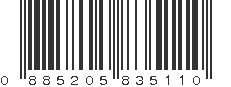 UPC 885205835110