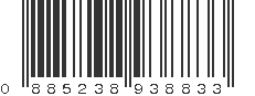 UPC 885238938833