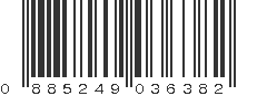 UPC 885249036382