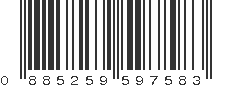 UPC 885259597583