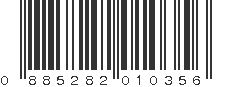 UPC 885282010356