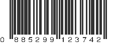 UPC 885299123742