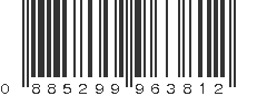 UPC 885299963812