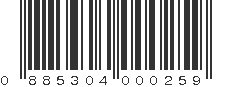 UPC 885304000259
