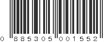 UPC 885305001552