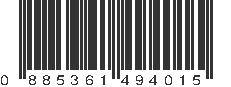 UPC 885361494015