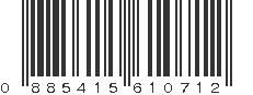 UPC 885415610712