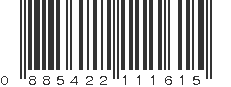 UPC 885422111615