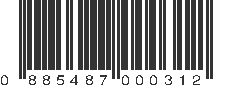 UPC 885487000312