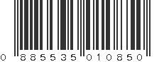 UPC 885535010850