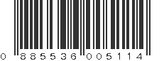 UPC 885536005114