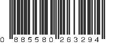 UPC 885580263294