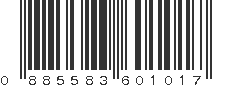 UPC 885583601017