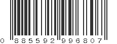 UPC 885592996807