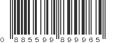 UPC 885599899965