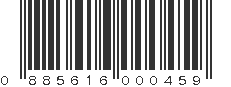 UPC 885616000459