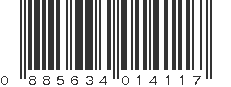 UPC 885634014117