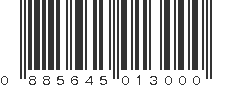 UPC 885645013000