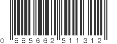 UPC 885662511312